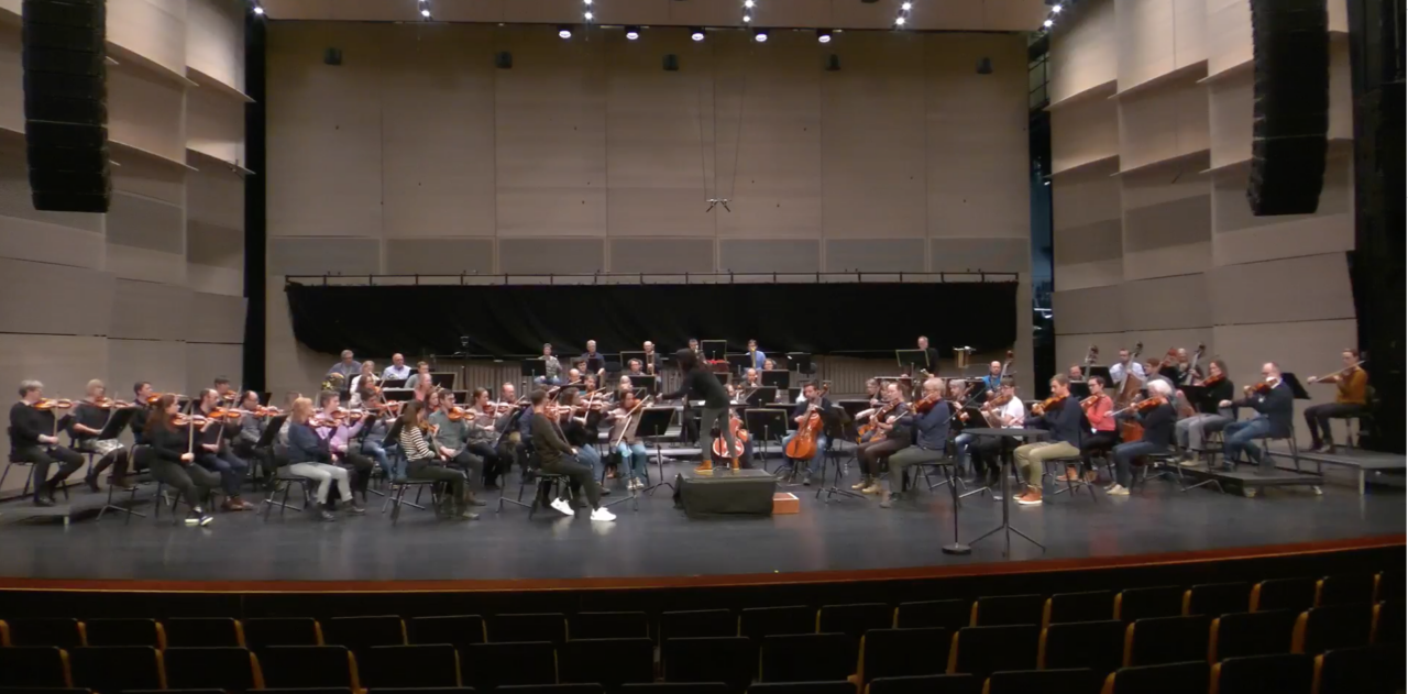 Trondheim Symfoniorkester fra markeringa i Trondheim