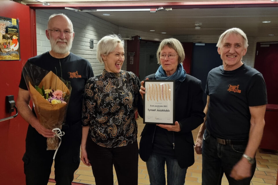 Årets Jazzklubb2021 2 Tynset Jazzklubb