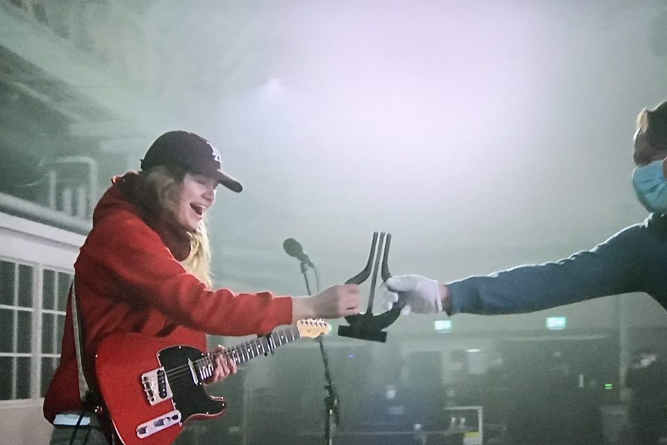 Girl in red Spellemann 16 april