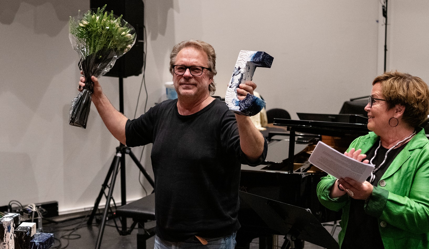 Norsk jazzforums og Jazzprisens aller første Hederspris gikk til musiker og pedagog Erling Aksdal ved Jazzlinja på NTNU i Trondheim.