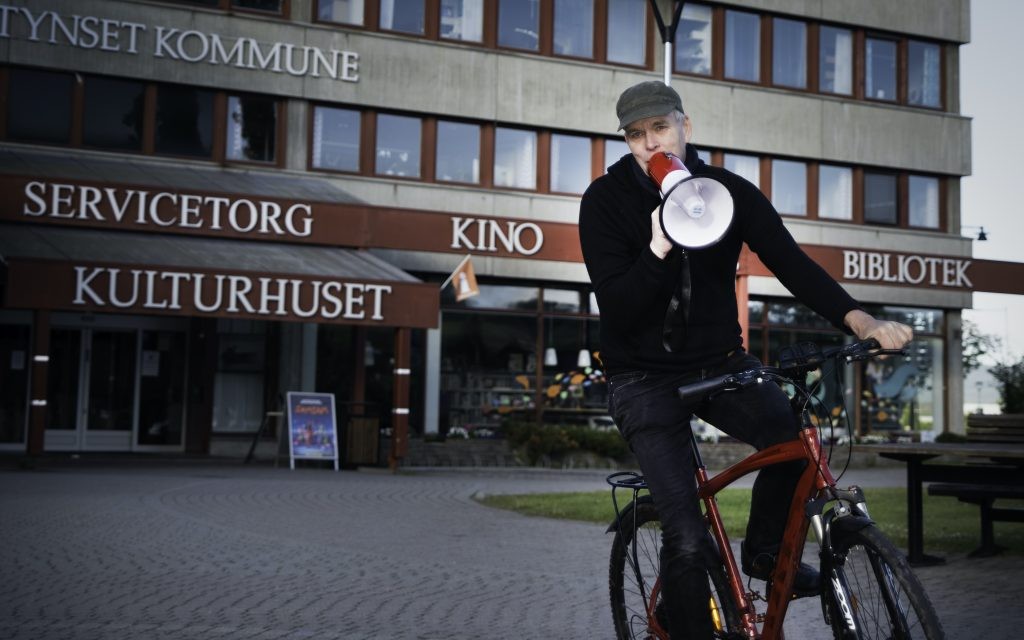 Glenn Erik Haugland sykkel Torget