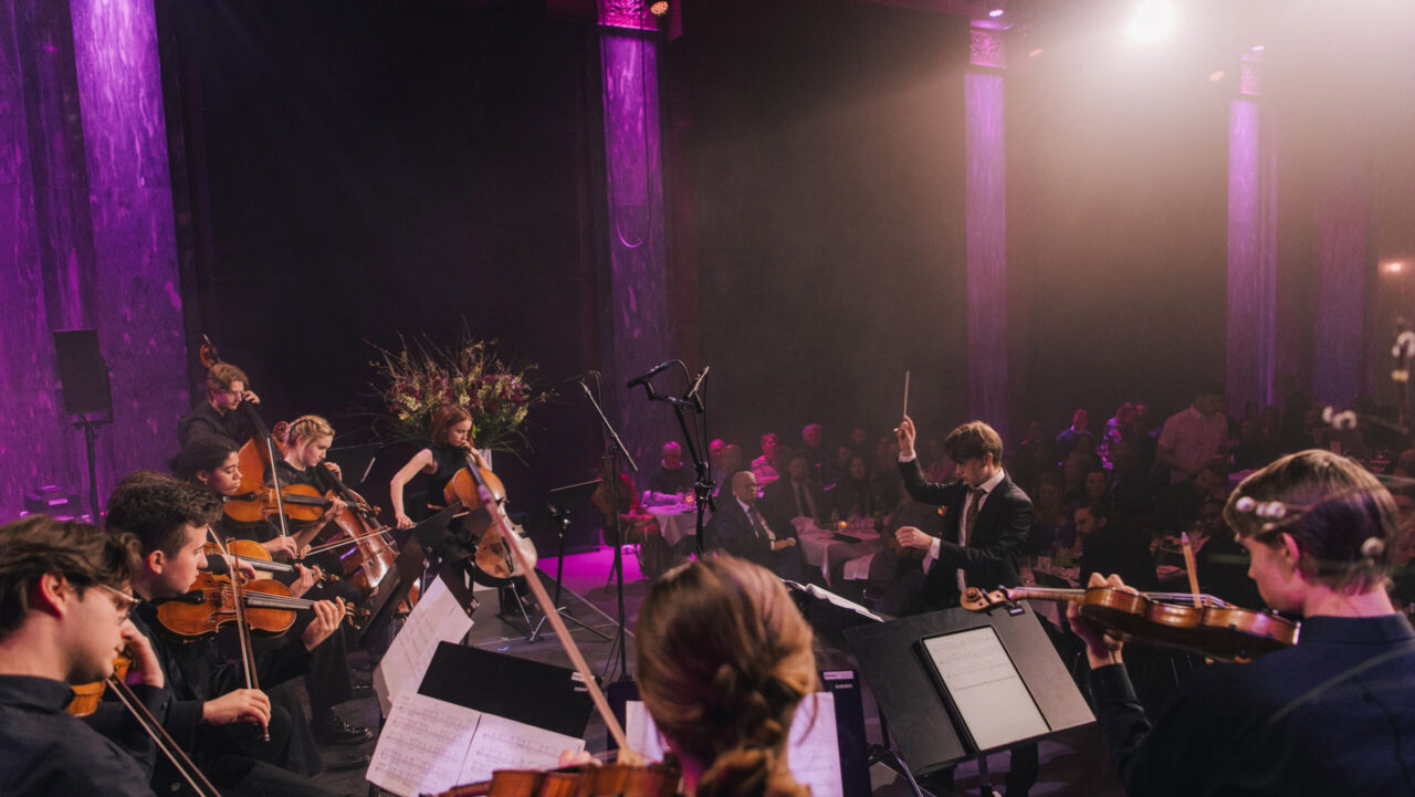 Aksel Vedis strykenonett fra utdelingen av Musikkforleggerprisen 2022.
