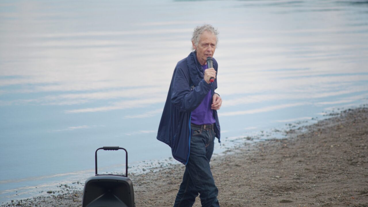 Magnar Åm i portrettfilmen i serien Nordlys.