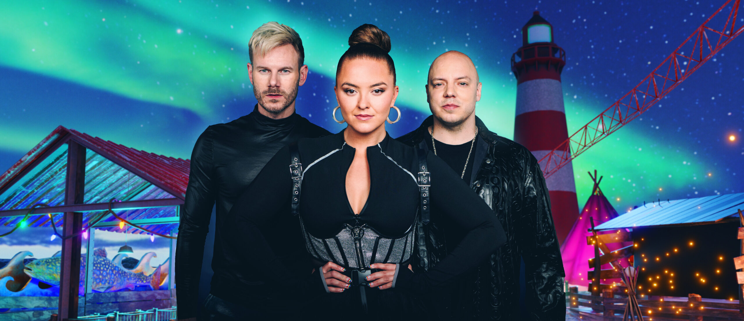 KEiiNO i KEiiNOWORLD: Elementer fra de tre medlemmenes bakgrunn ses i bandets egen flik av metaverset.