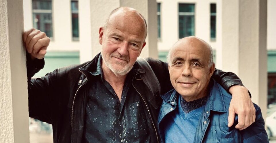 Musiker og komponist Jon Balke (t.v.) startet Siwan på bestilling fra Miloud Guiderk (Cosmopolite Scene).