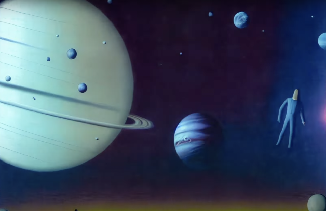 Stilllbilde fra musikkvideoen til Sâver