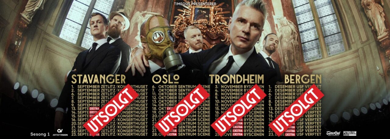 Ingen tvil: Utsolgt. Også ekstrakonsertene, på de fire klubbscenene Kaizers Orchestra annonserte konserter på.