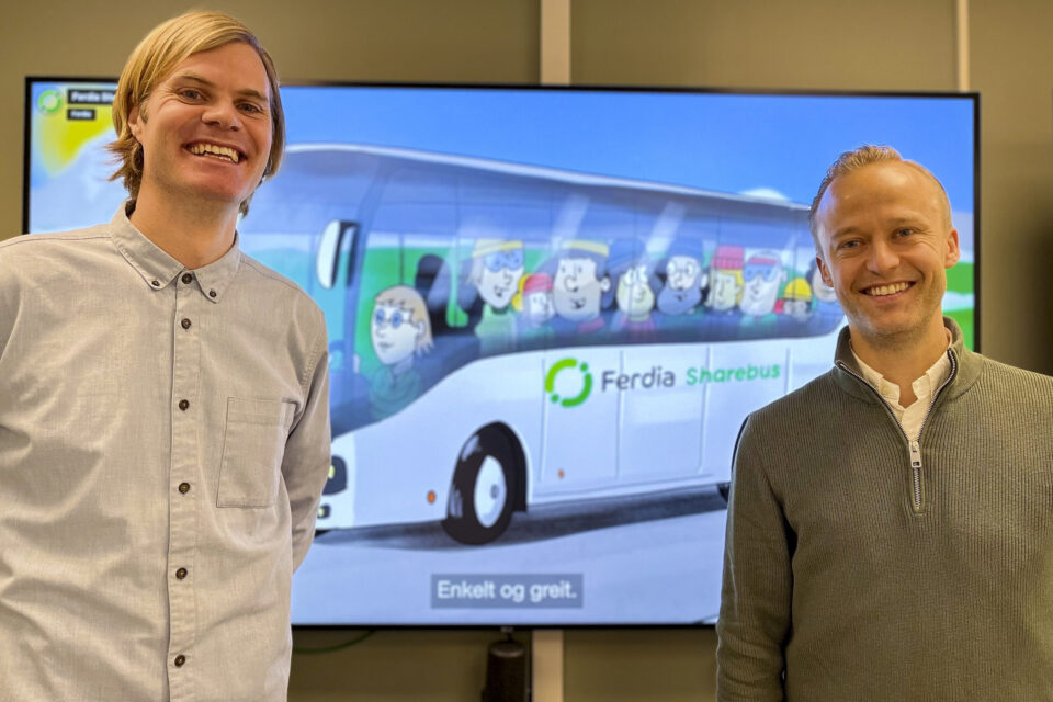 Andreas Feen Sørensen, NKA, og Ola Hobber Nilsen i Ferdia Sharebus.