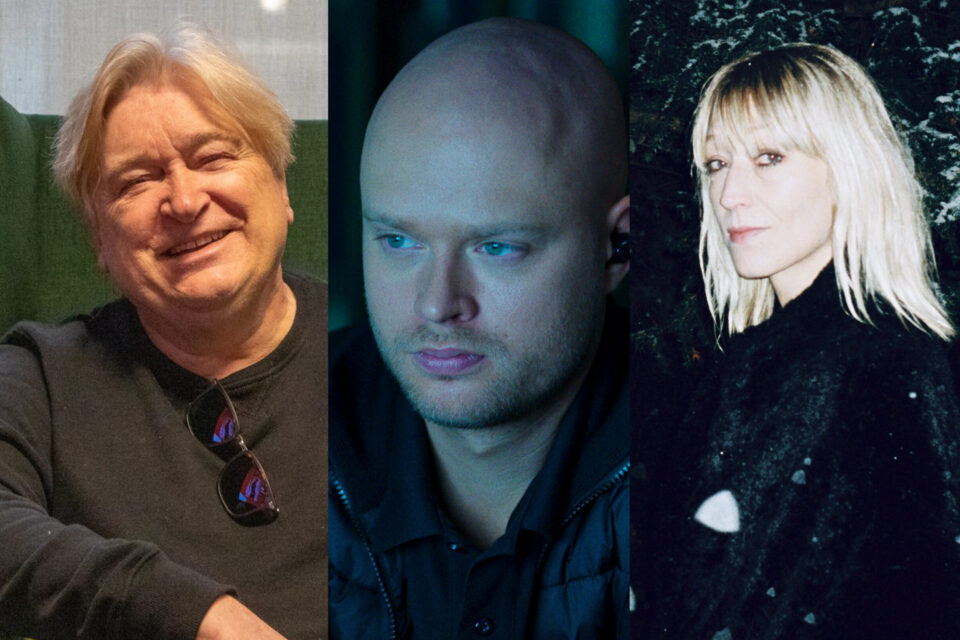 Artist Jørn Hoel, Edvin Endre som Daniel Ek i «The Playlist», artist Hilma Nikolaisen.