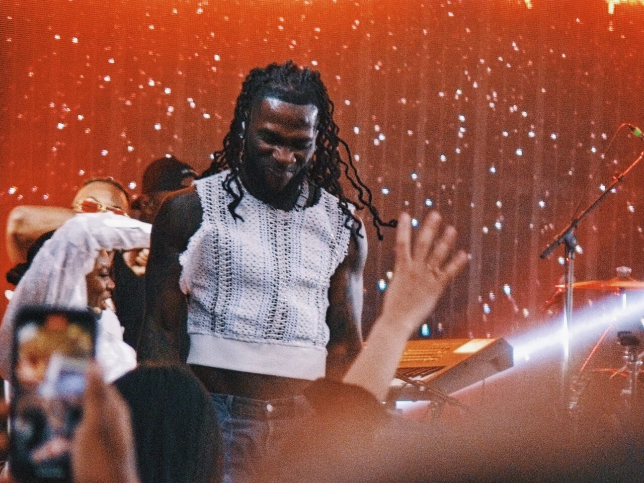 Burna Boy spilte på Kadettangen, Sandvika, i fjor.