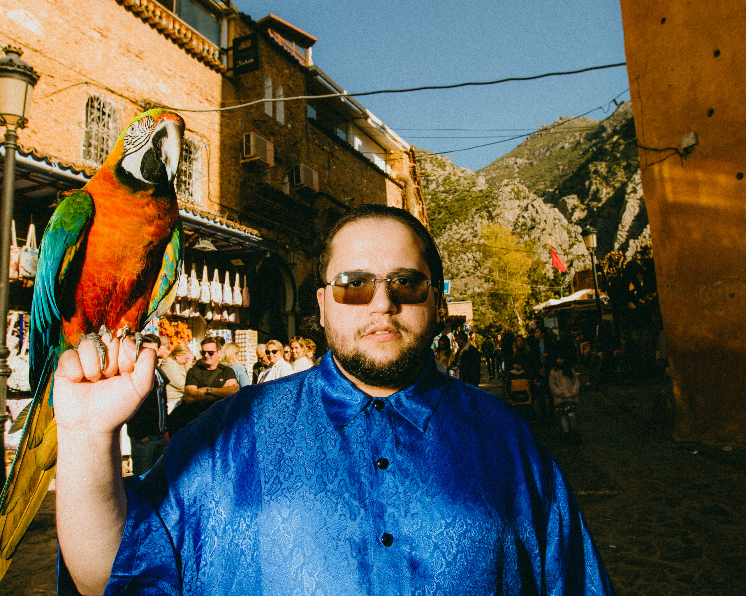 Jonas Benyoub ble inspirert på tur i bestemorens hjemland Marokko.