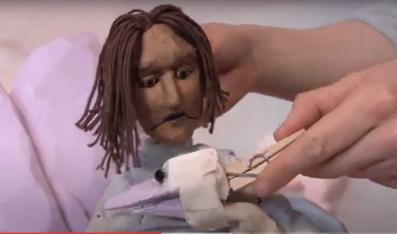 Still fra Gaspards video Hold meg