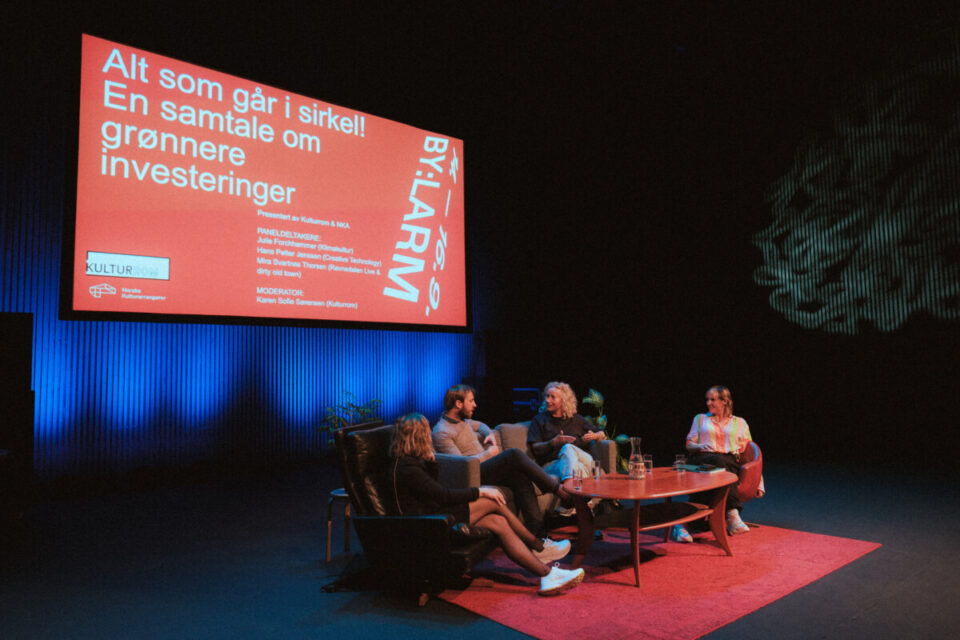 Bylarm panel – klima – kulturrom