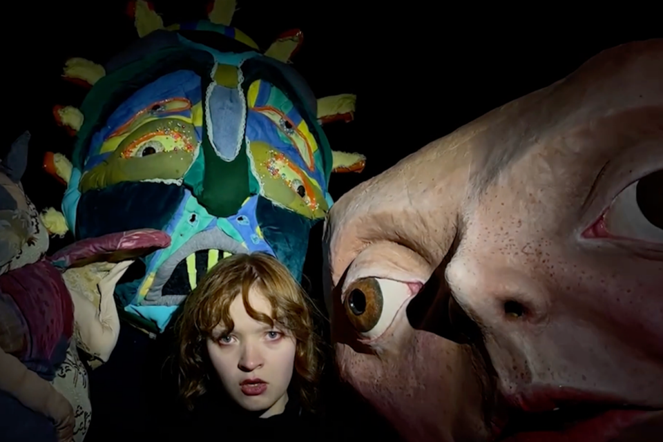 Stillbilde fra videoen til Margrete