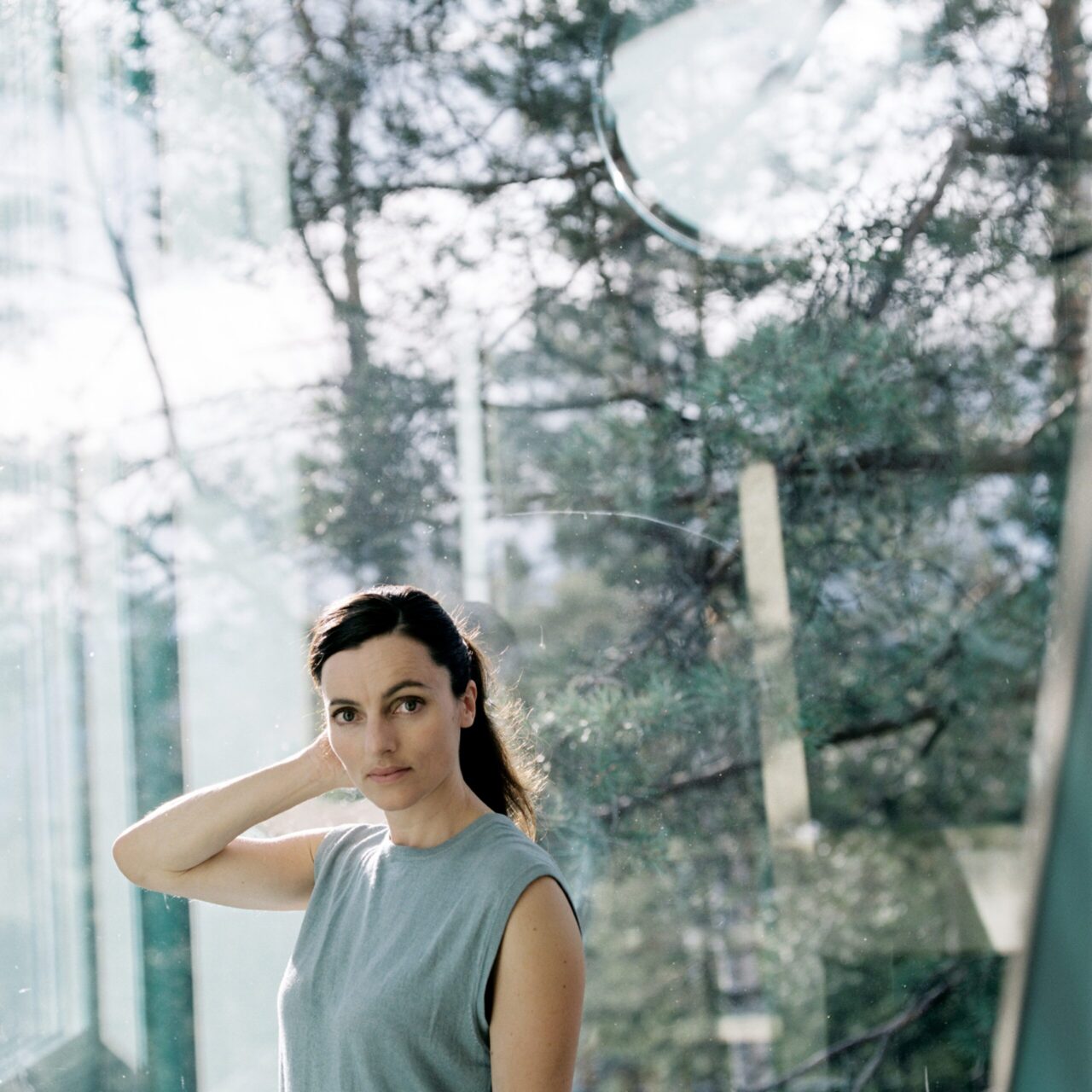 Maja S.K. Ratkje, fotografert hjemme på Svartskog