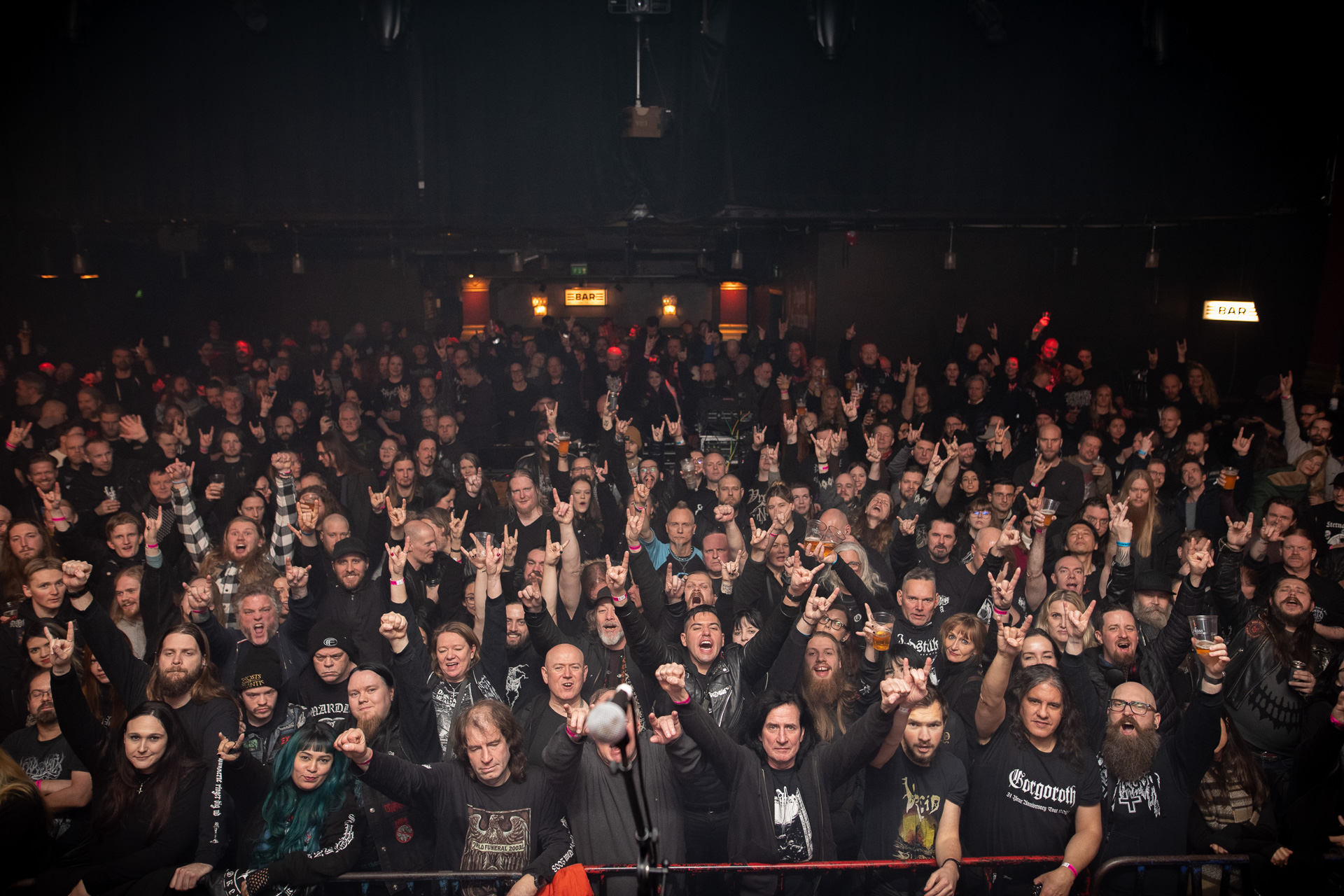 Publikum Orgivm Satanicvm III Parkteatret 5 6 januar