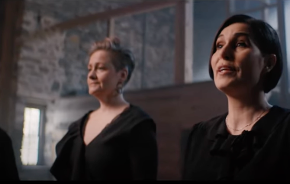 Trio Mediæval. Still fra musikkvideoen I Want To Live