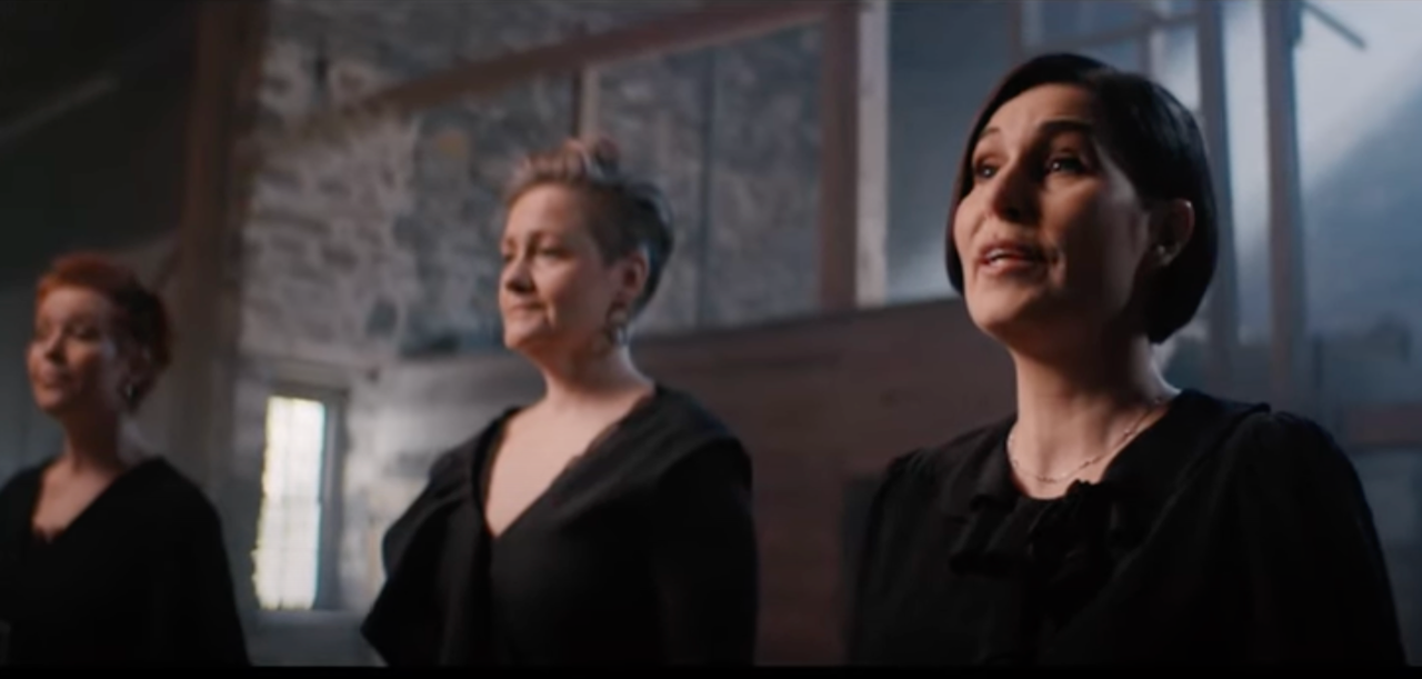 Trio Mediæval. Still fra musikkvideoen I Want To Live