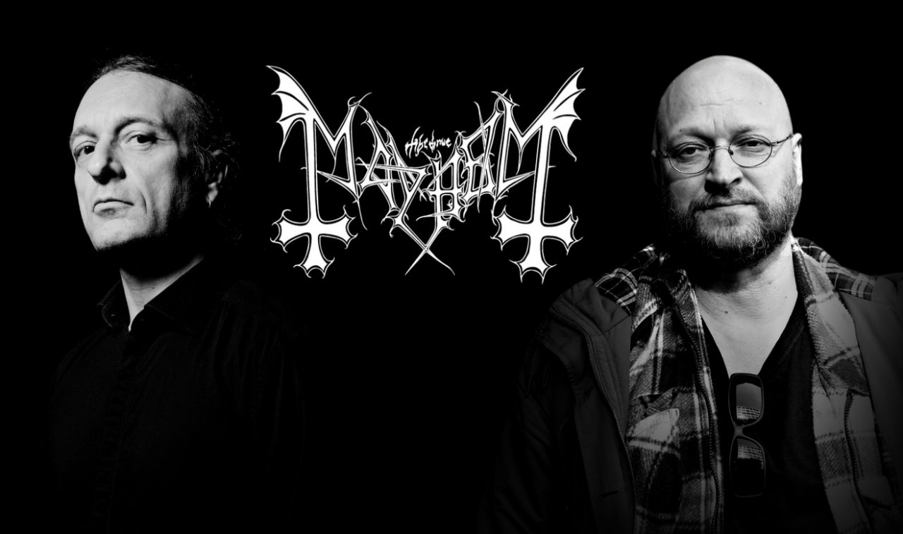 Mayhem – Jørn Stubberud og journalist og forfatter Harald Fossberg