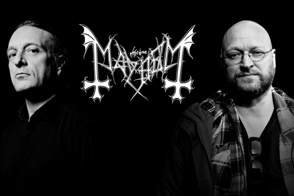 Mayhem – Jørn Stubberud og journalist og forfatter Harald Fossberg