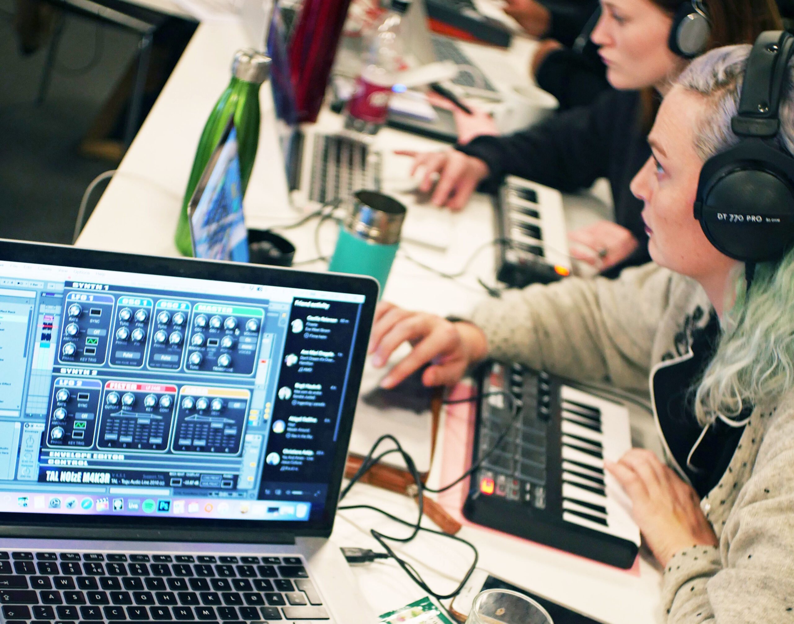 Innføring i verktøy og musikkproduksjon står på timeplanen