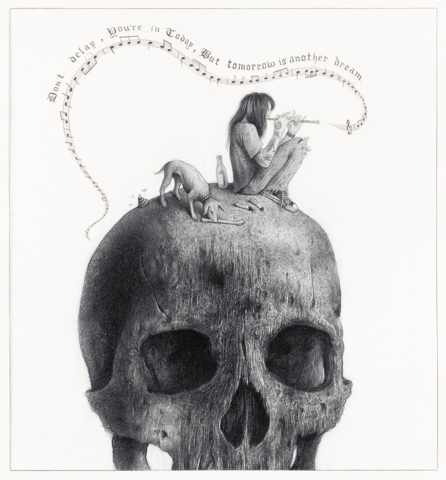 Musikk og skalle – Malling