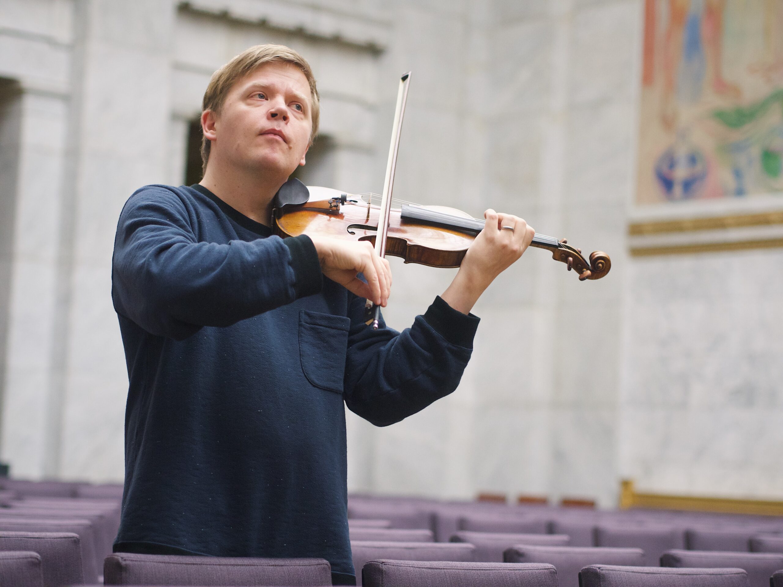 Pekka Kuusisto er kunstnerisk leder for Det Norske Kammerorkester fra