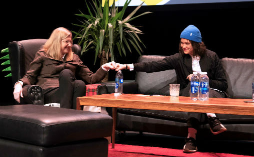 Anne Grete Preus og Fay Wildhagen