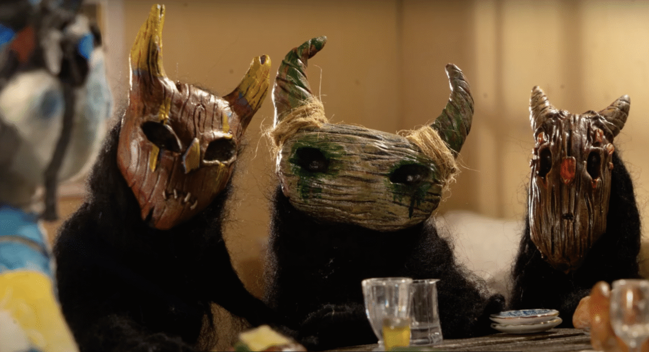 Still fra musikkvideoen til Kalandra