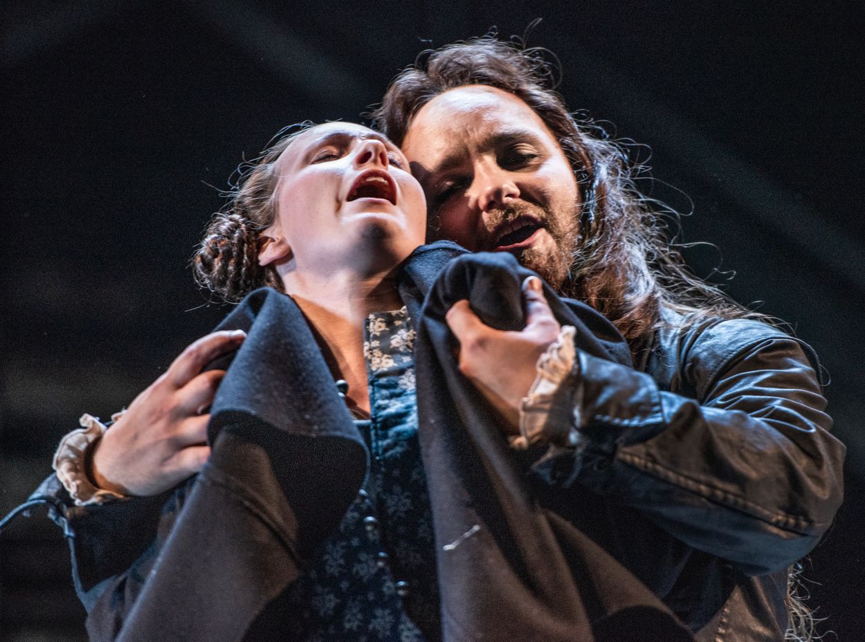 Fra Herr Arnes Penningar på Folkoperan i Stockholm – Bernt Ola Volungholen i rollen som Sir Archie