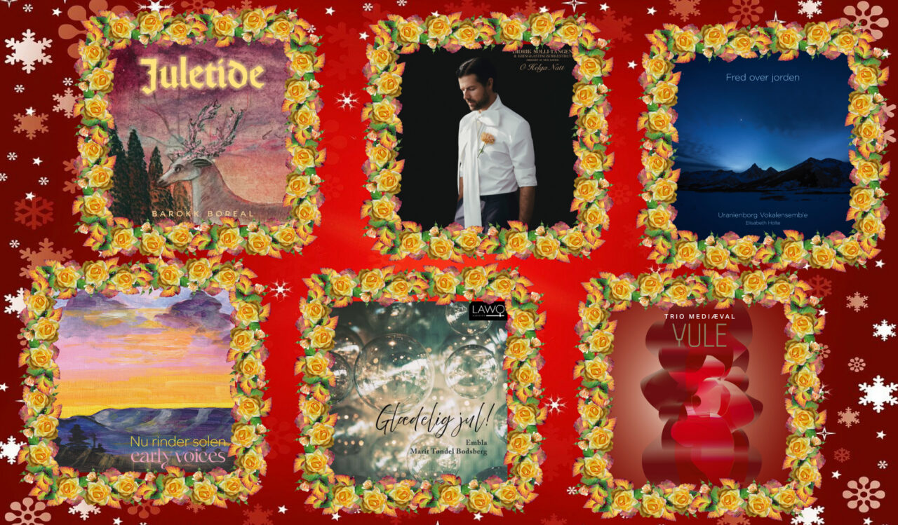 Kollasje med årets klassiske juleplater