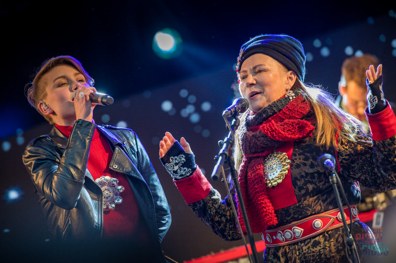 Riddu Riđđu 18 Mari Boine og Ella Marie Hætta Isaksen