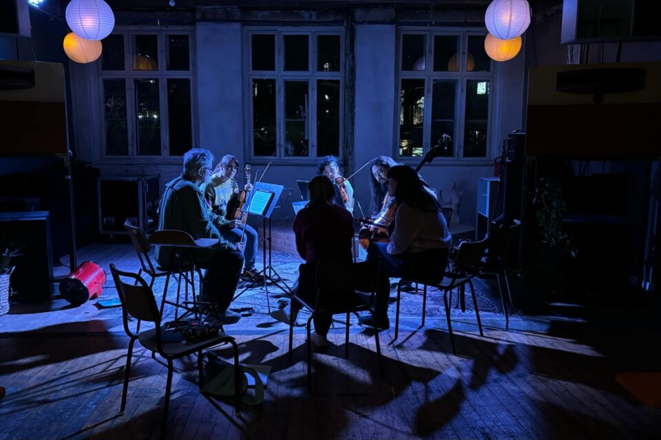 Kronos, Maurseth og Tjøgersen øver på Blå i Oslo