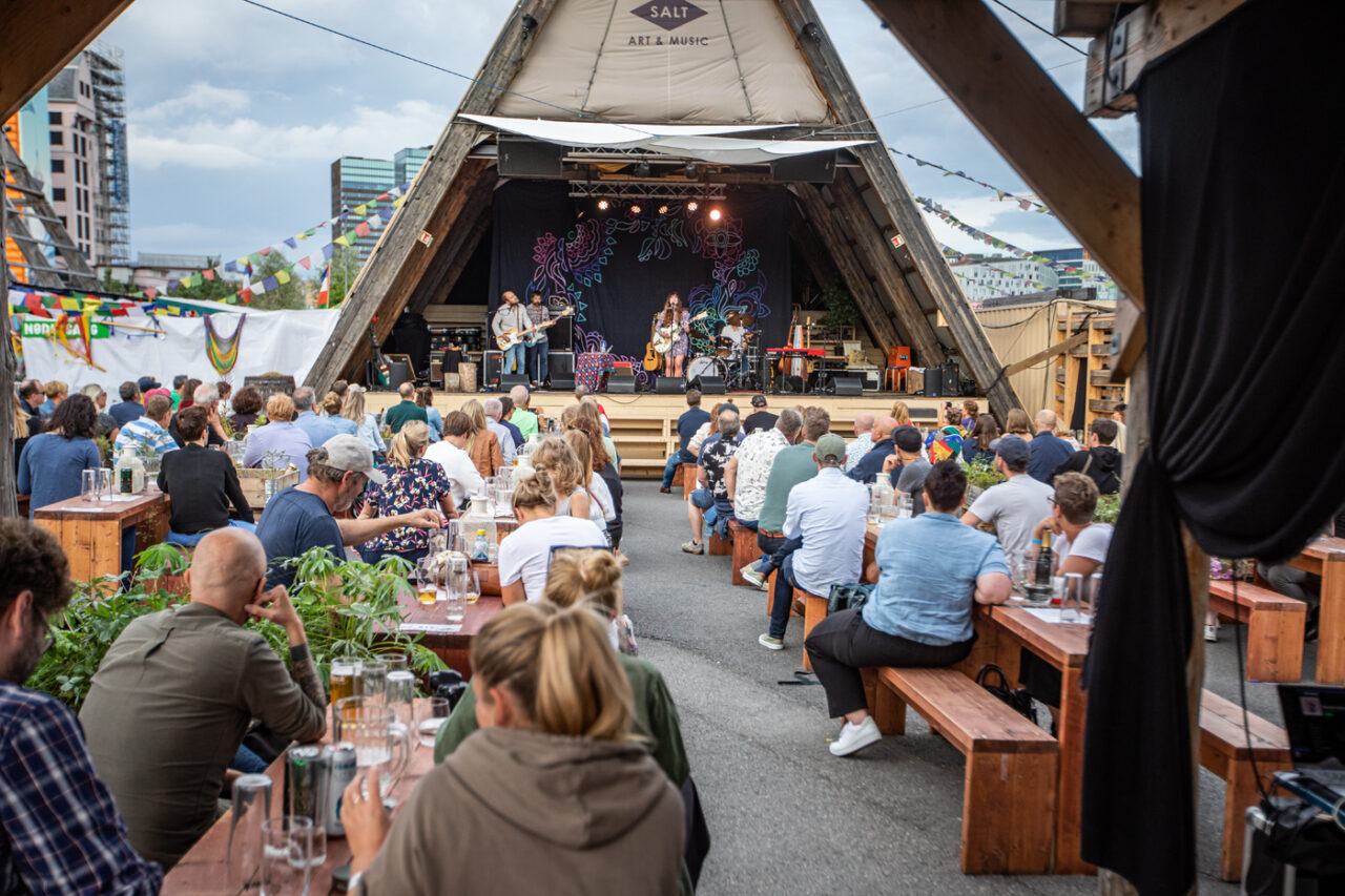 Ida Jenshus på SALT under Oslo jazzfestival 20. august