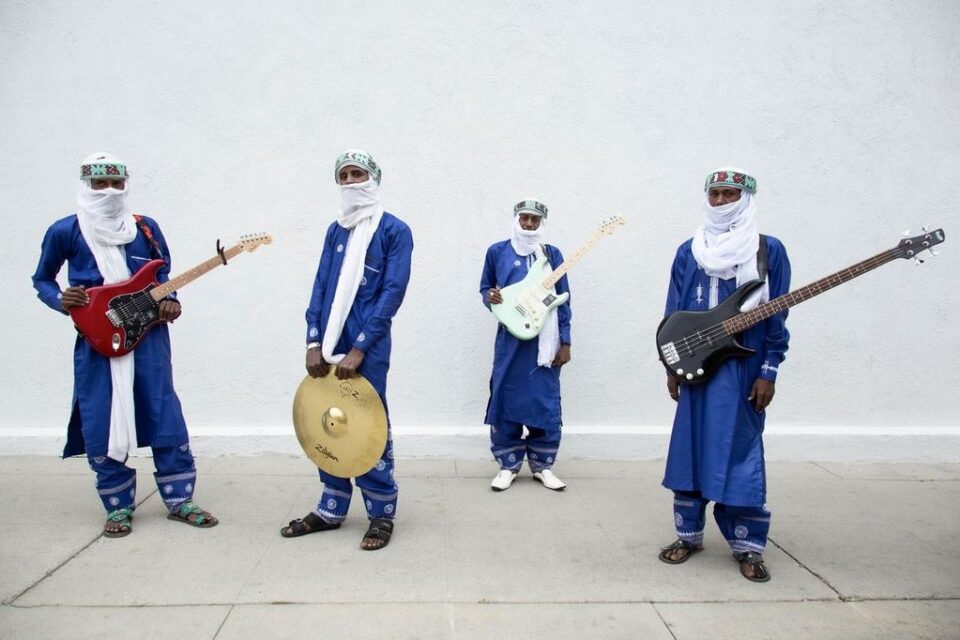 Det nigerianske rockebandet Etran de L'Aïr er blant de 20 artistene som spiller under årets Mela.