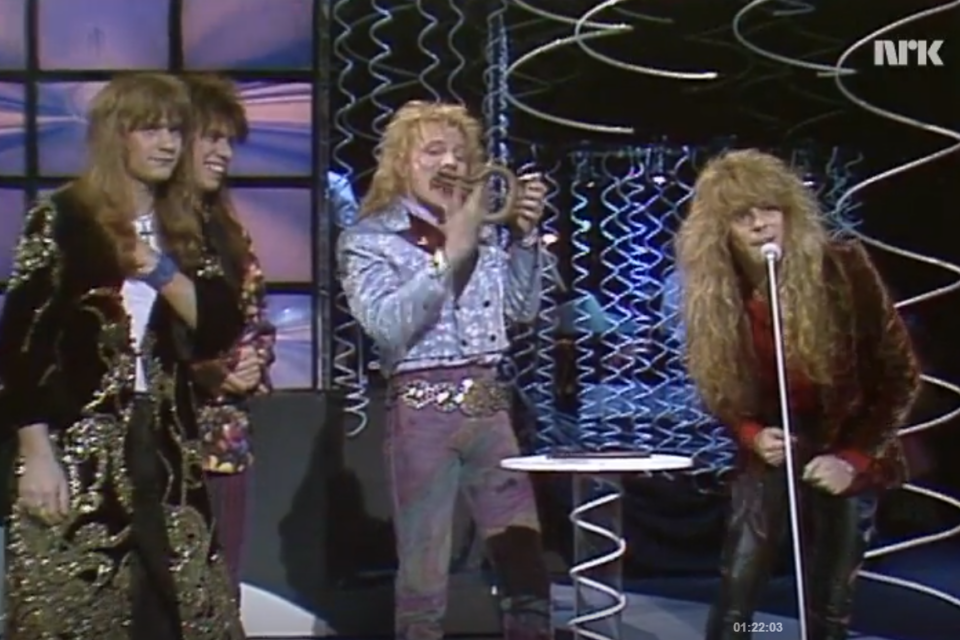 TNT Spellemann 87 – Nrk Spellemann skjermdump