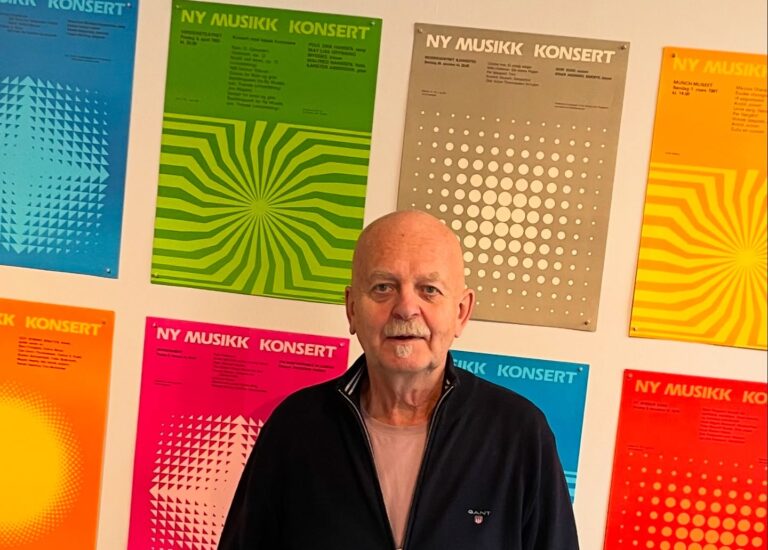 Ballade og Ny Musikks visuelle historie: Kunstner Terje Roalkvams plakater og tidsskrift på utstilling