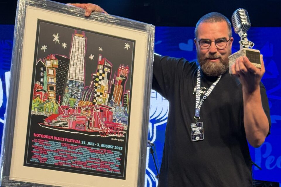 Espen Helgesen fra Dark Season Blues Festival på Svalbard