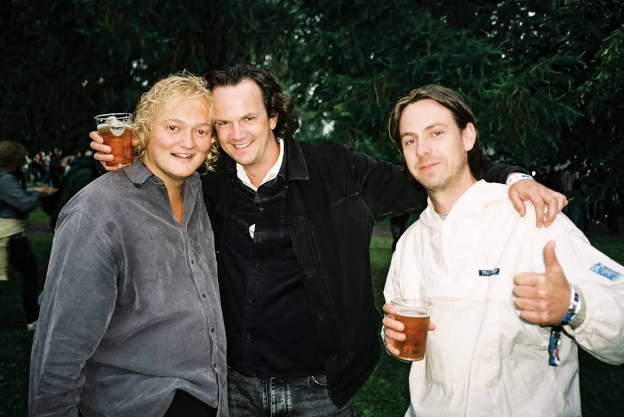 Geir, Eilif og ikke minst fotograf og grafisk designer Stig Rune Buvarp (til venstre) ble en trio det var verdt å frykte, i hvert fall om sistnevnte dukket opp med blitzen rundt halsen.