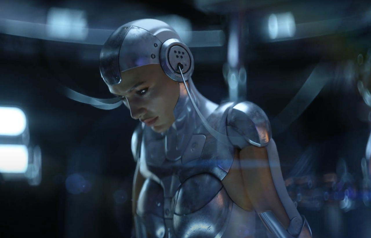 Stillbilde fra videoen Shelter Manuela Hofer