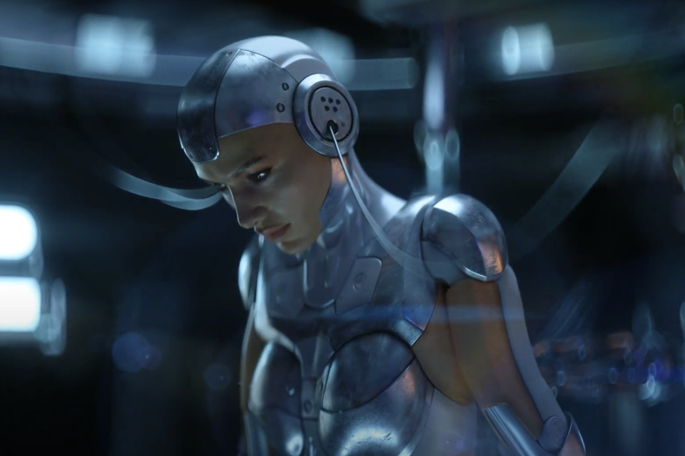 Stillbilde fra videoen Shelter Manuela Hofer