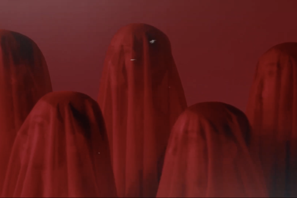 Stillbilde fra Bellmanns musikkvideo &laquo;She’s reading Poe&raquo;