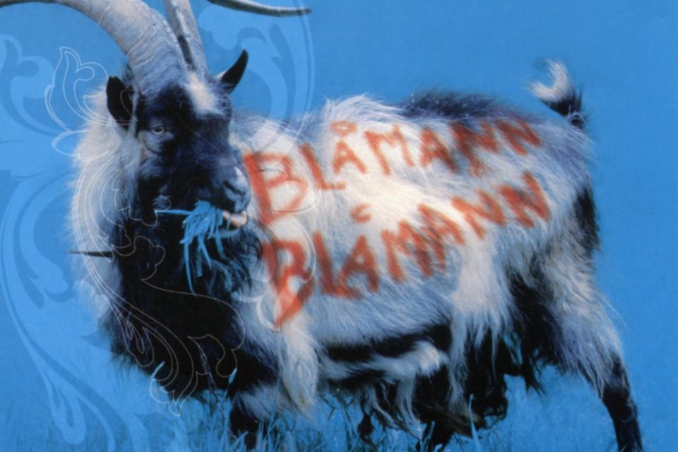 Blåmann Blåmann bestod av Odd Nordstoga, Asgaut H. Bakken, Silje Hegg og Lars Underdal. Platecoveret fra 2001 ble designa av Magnus Rakeng.