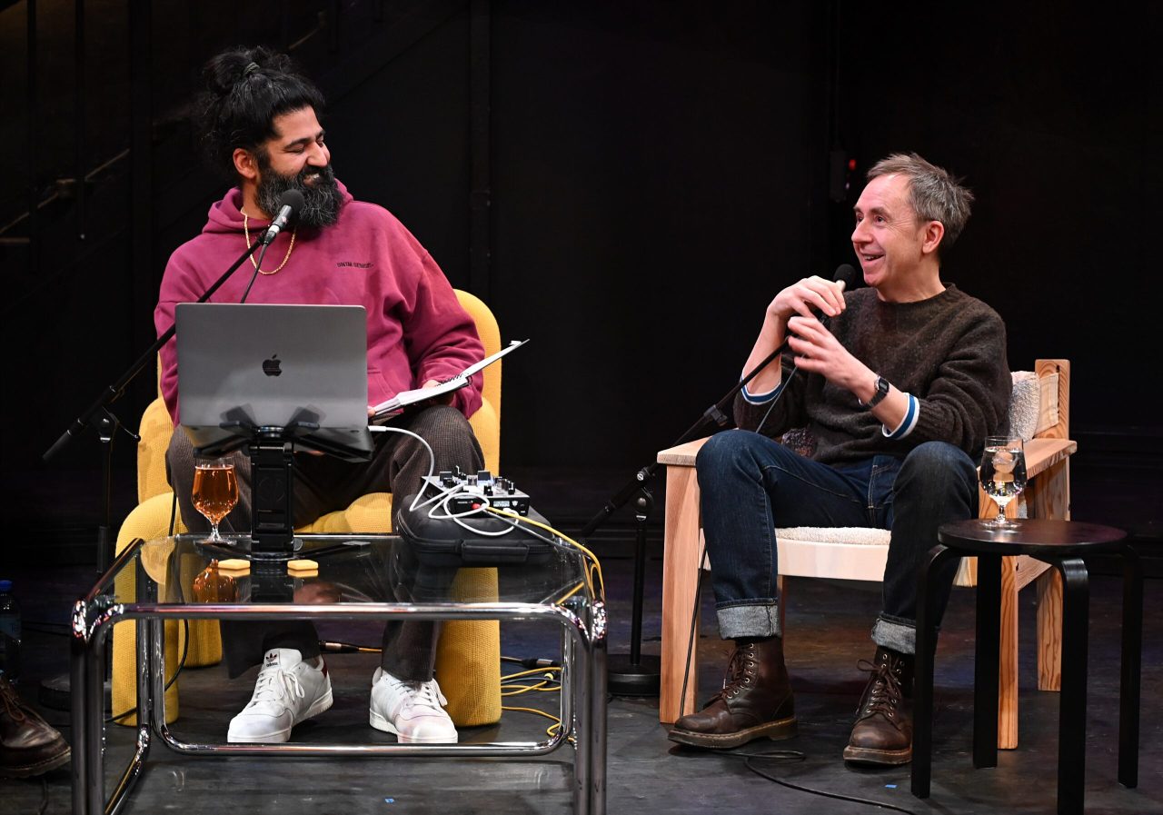 Dag Johan Haugerud og Sandeep Singh