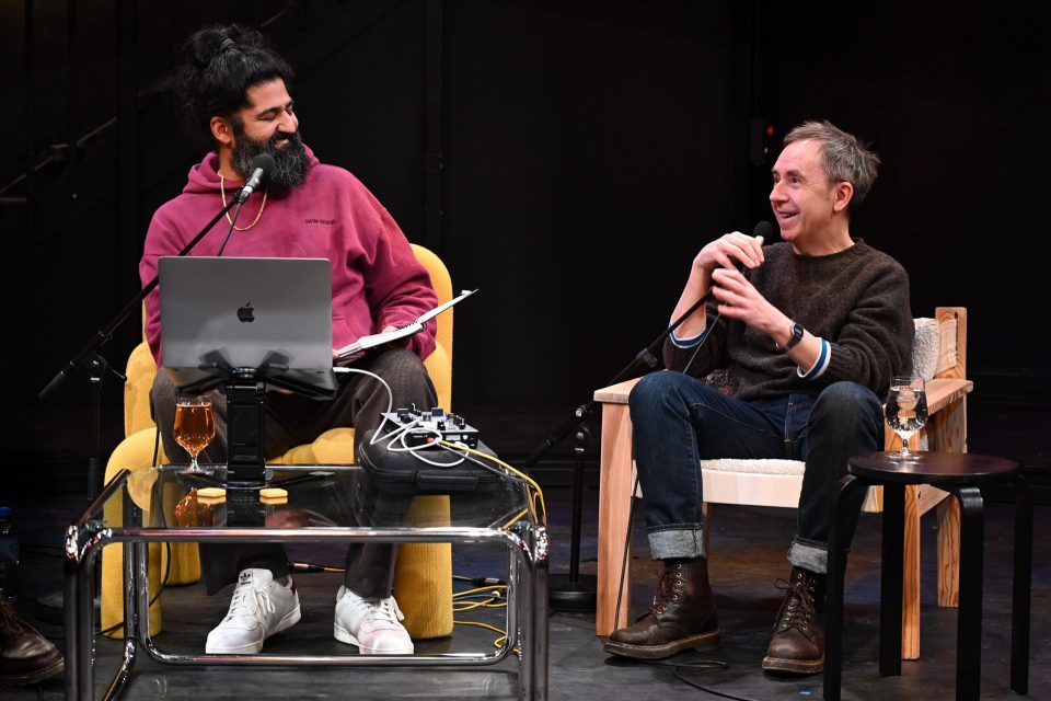 Dag Johan Haugerud og Sandeep Singh