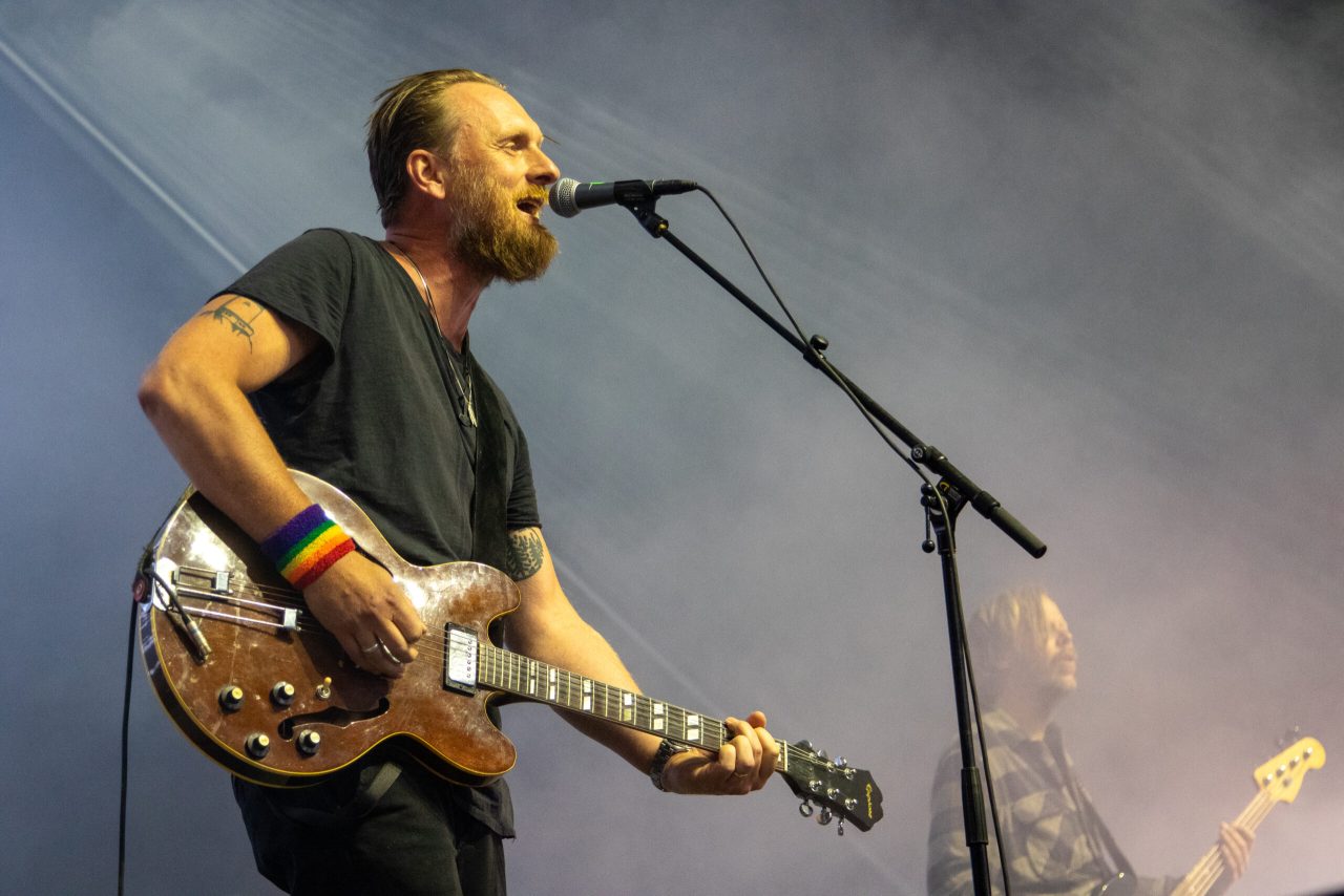 Erlend Ropstad på Øya