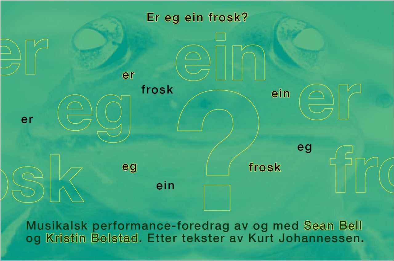 Er eg ein frosk promoplakat
