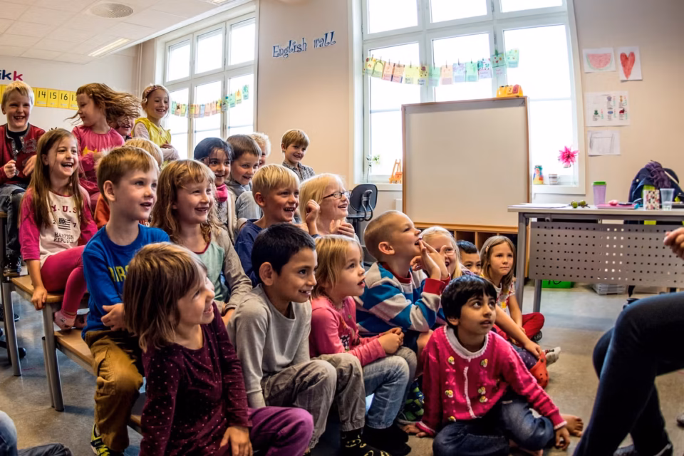 Musikktime på Ila skole i Oslo