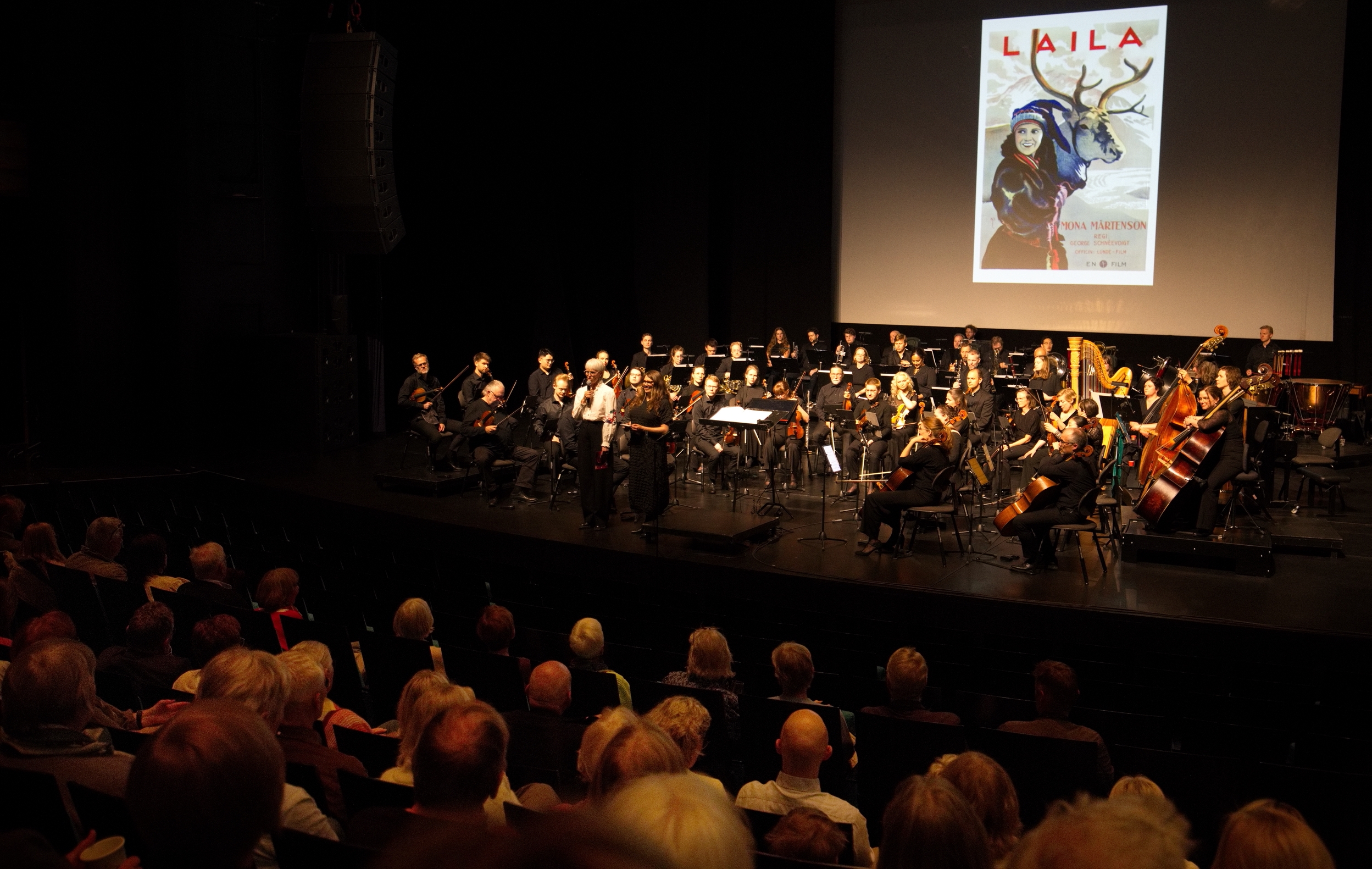 Laila stumfilkonsert under Festspillene i Nord Norge