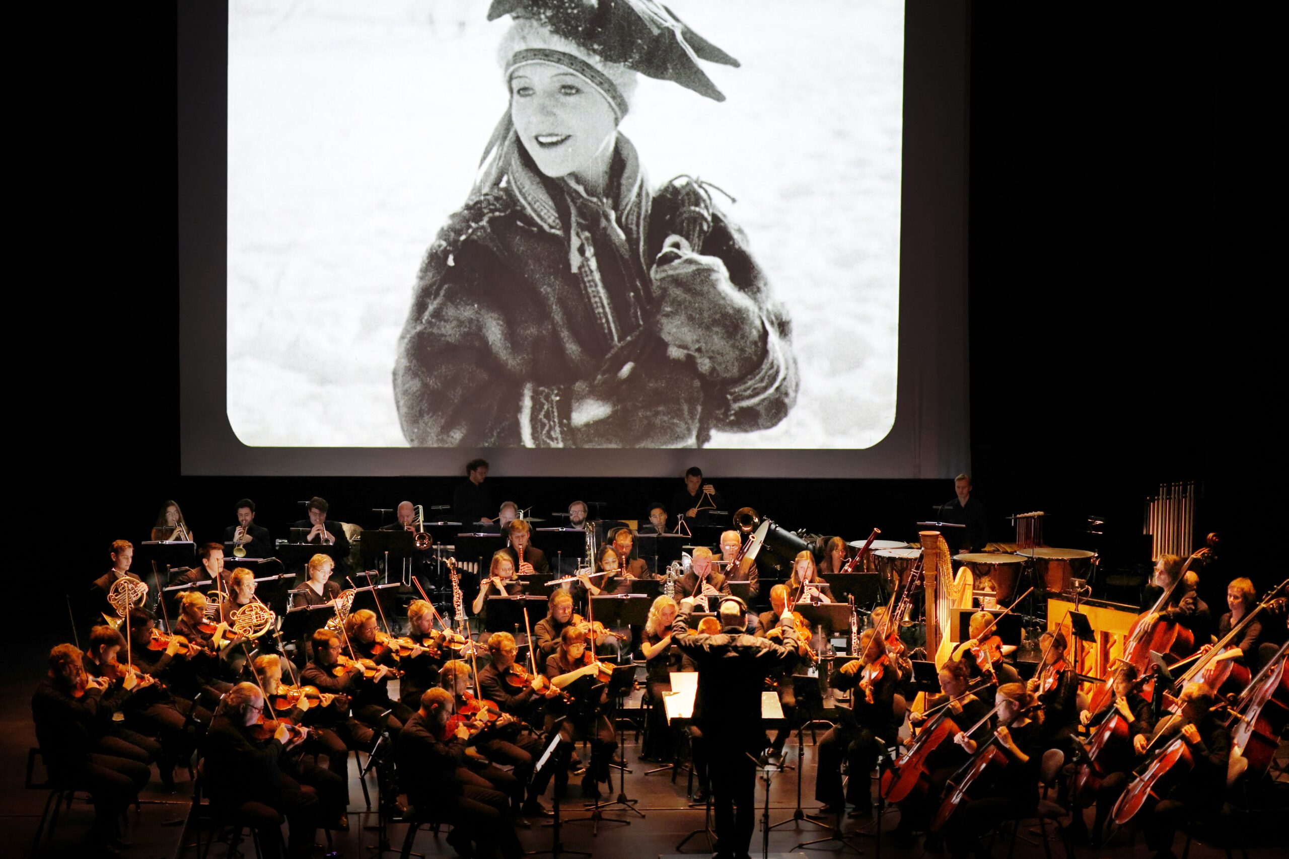 Laila stumfilkonsert under Festspillene i Nord Norge